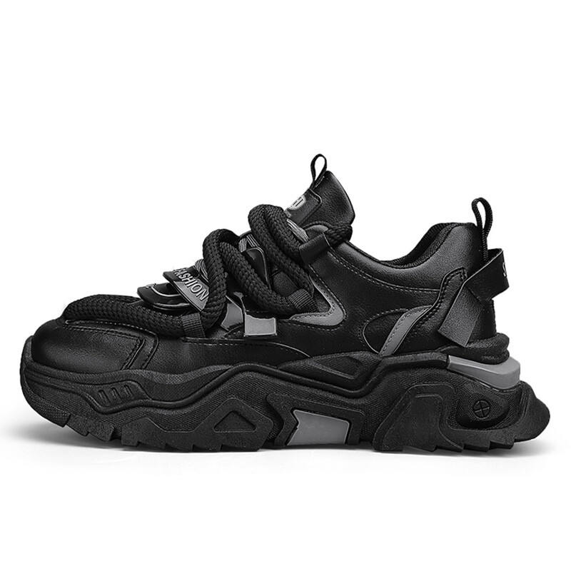 

Кроссовки HACKBUTEER Chunky Sneakers Men Low-top, серый