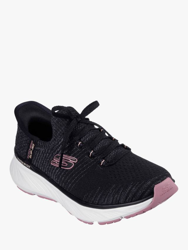 Кроссовки edgeride impression свободного покроя с накладками без рук Skechers, черный — фото 2