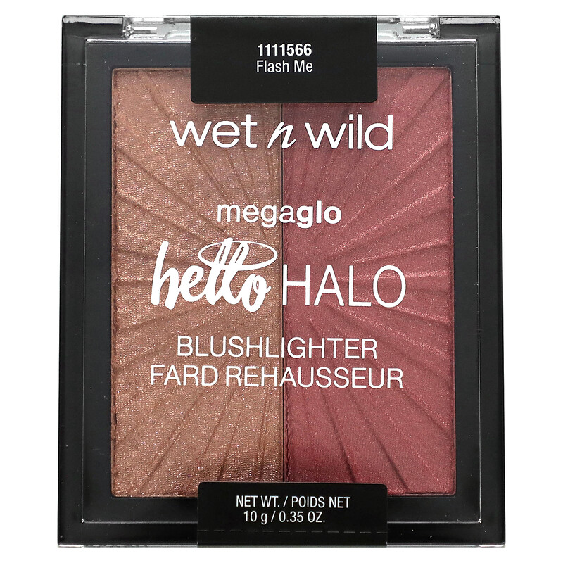

wet n wild, MegaGlo, румяна Hello Halo, 1111566 Flash Me, 10 г (0,35 унции)