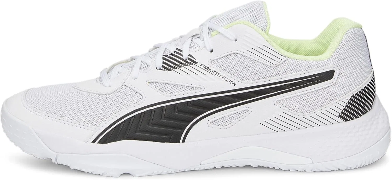 Мужские кроссовки Puma Solarflash II для игр летом, белый/черный/синий