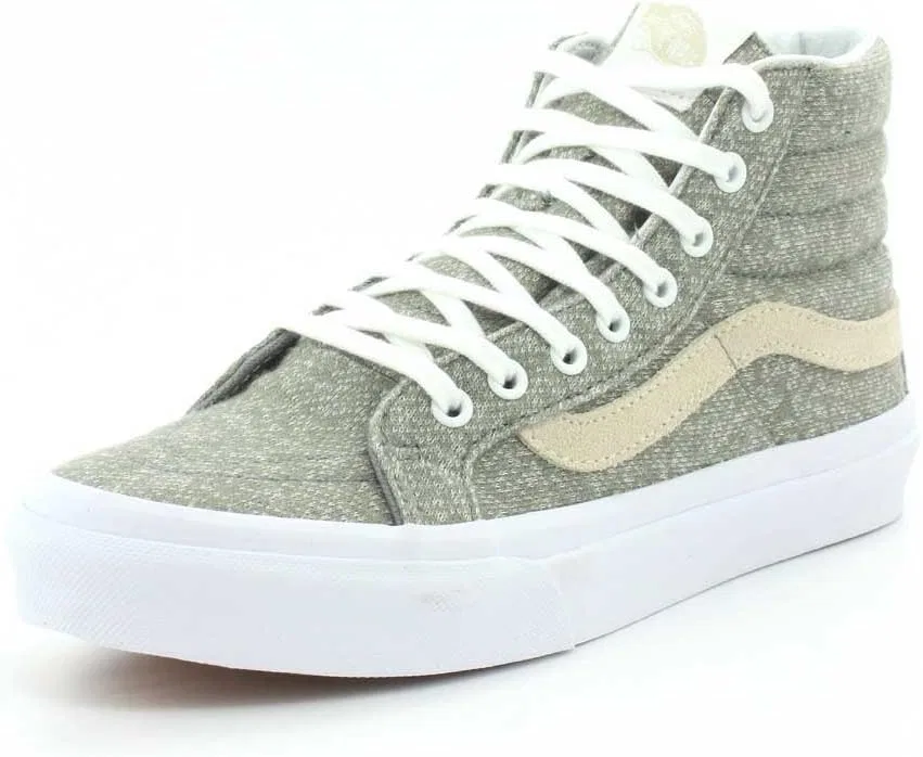 Кроссовки Vans UA SK8-Hi Slim для женщин, 2-J S Frost Gray True Whi