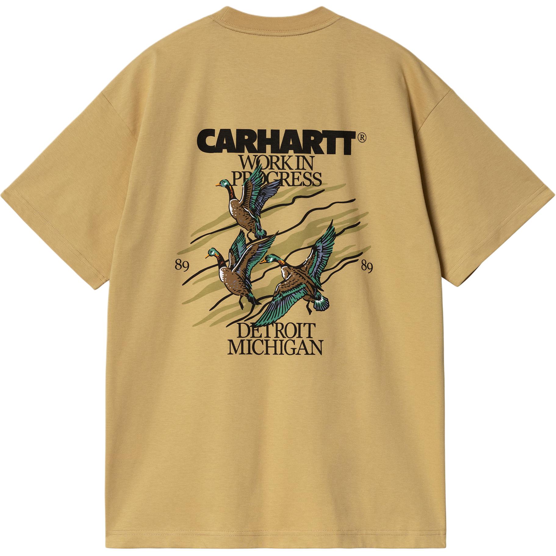 

Футболка с коротким рукавом Ducks Carhartt WIP, хаки