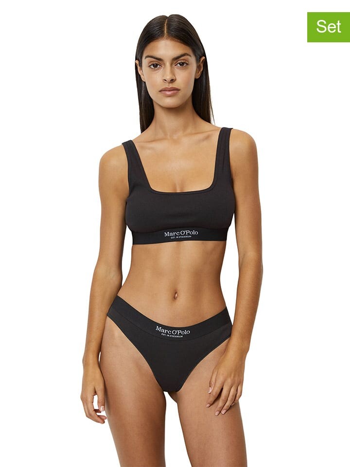 

Стринги Marc O´Polo 2er Set s, черный