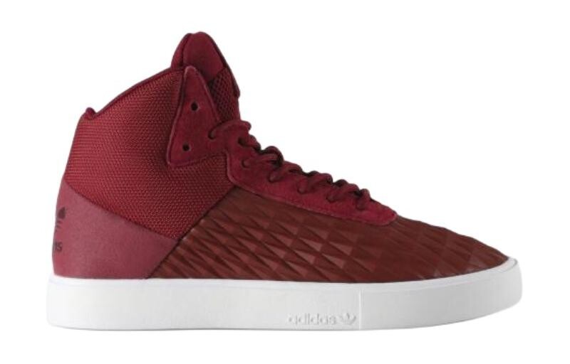 Детские баскетбольные кроссовки GS Mid-top Red Adidas Originals, красный — фото 2