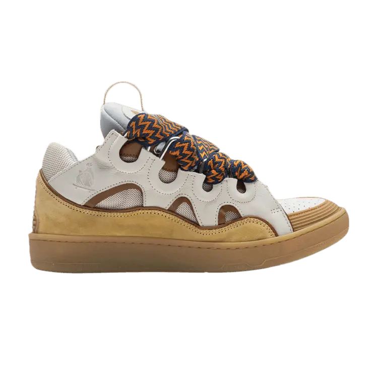 

Кроссовки Lanvin Curb Sneakers Beige, кремовый, Бежевый, Кроссовки Lanvin Curb Sneakers Beige, кремовый