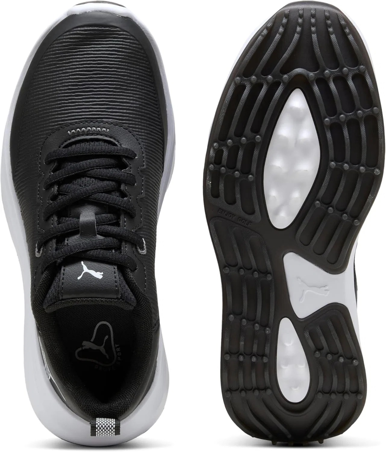 Детские кроссовки PUMA, цвет Black/White — фото 4