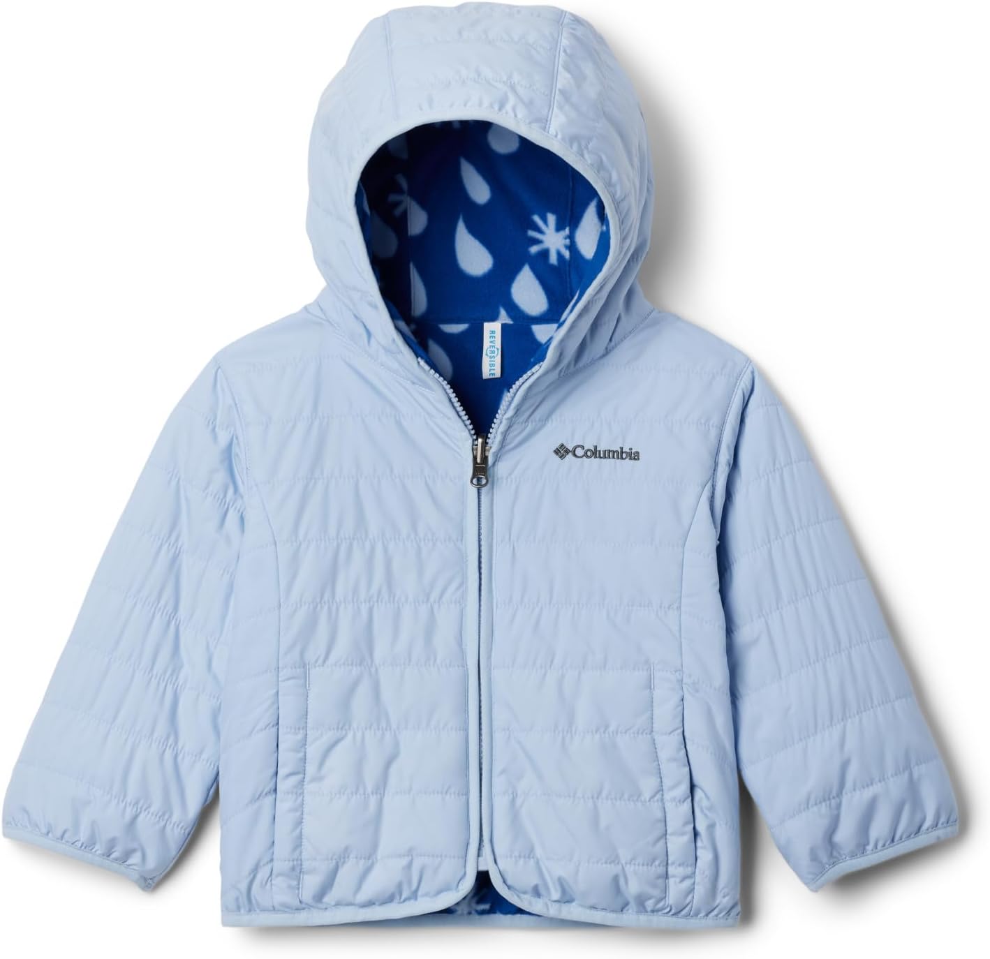 

Куртка Columbia Baby-Boys Double Trouble II, Whisper/Mountain Blue Sleet Tonal