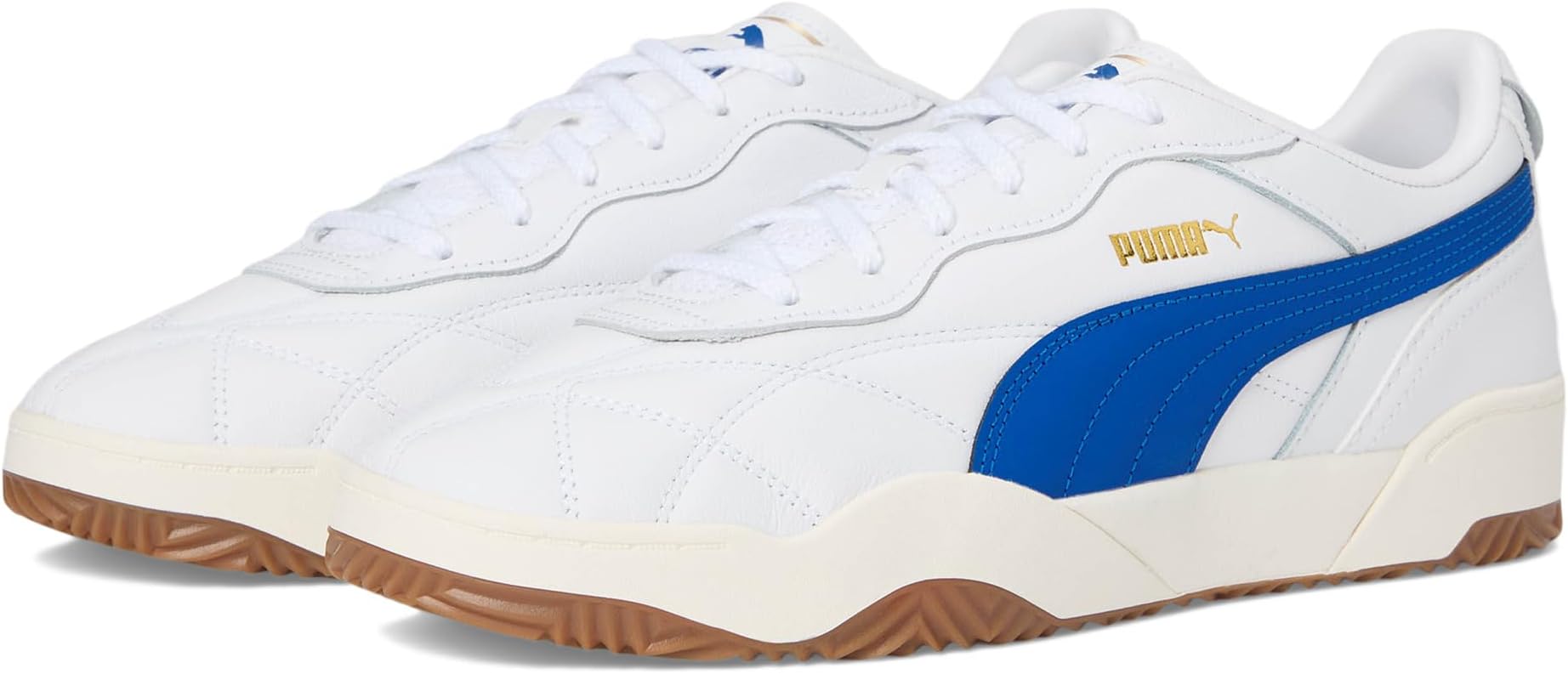 

Кроссовки PUMA Tifosi Lux Shoes, цвет Puma White/Puma Team Royal/Gum