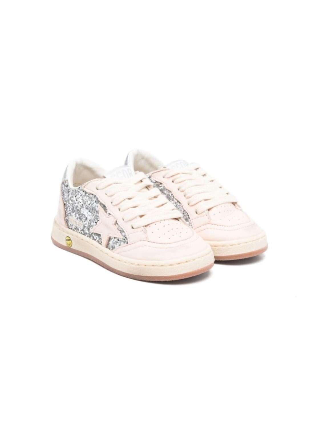 

Golden Goose Kids кроссовки Ball Star, серебристый
