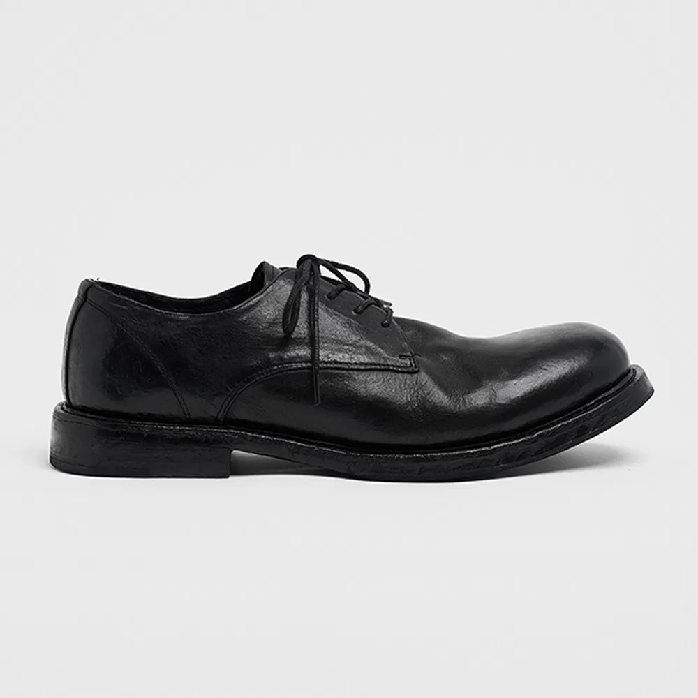 Мужские чёрные дерби Uniform Washed от Lostgarden
