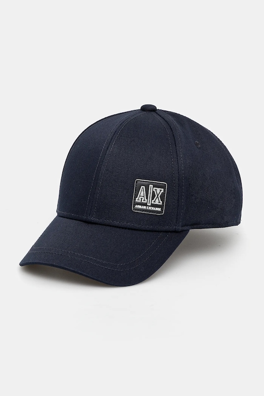 

Кепка с козырьком Armani Exchange, темно-синий