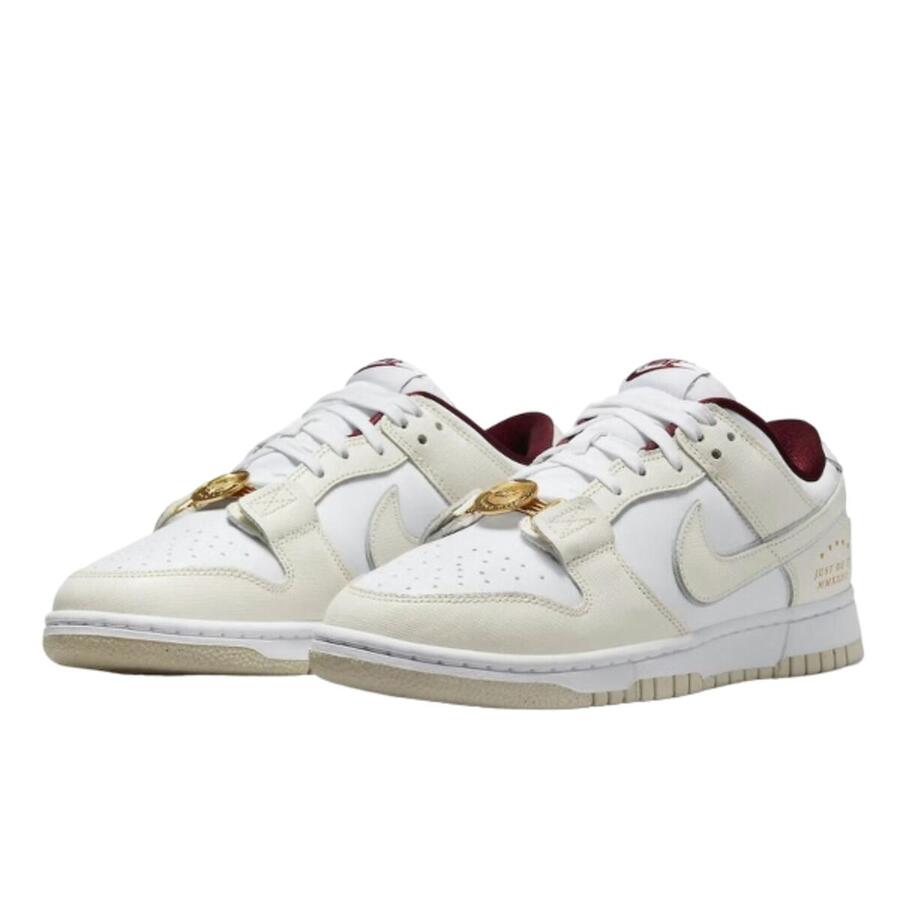 NIKE Кроссовки Dunk Low Just Do It White Phantom — фото 2