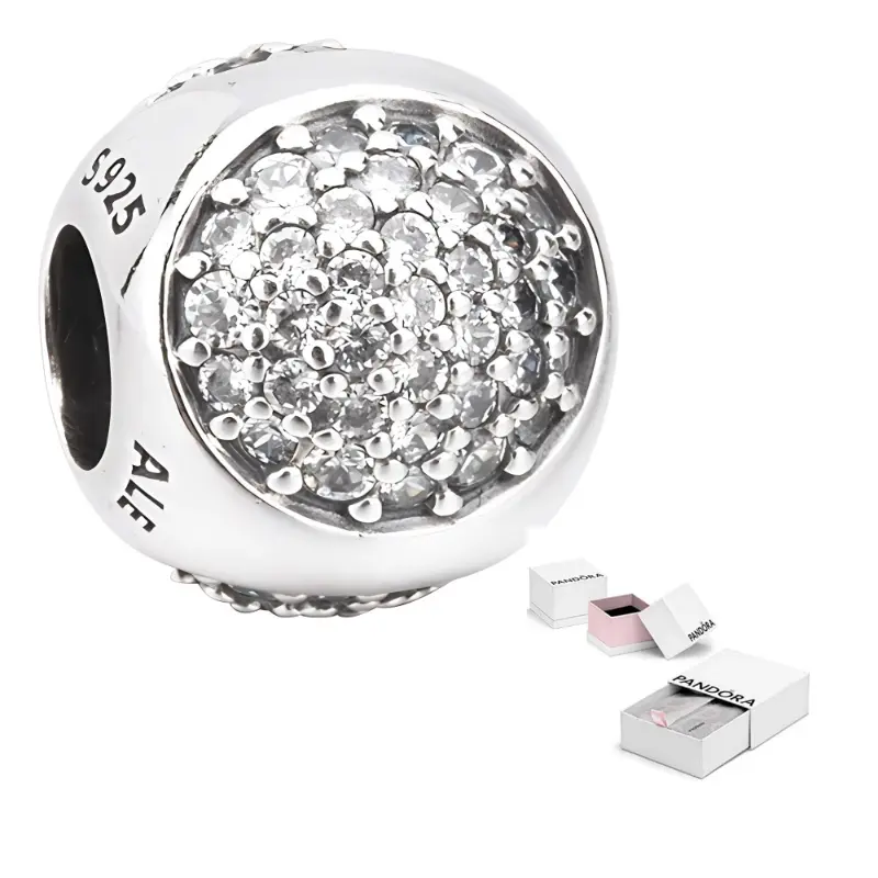 

Pandora 925 Sterling Silver, Synthetic Cubic Zirconia Jewelry Accessories Women's Silver