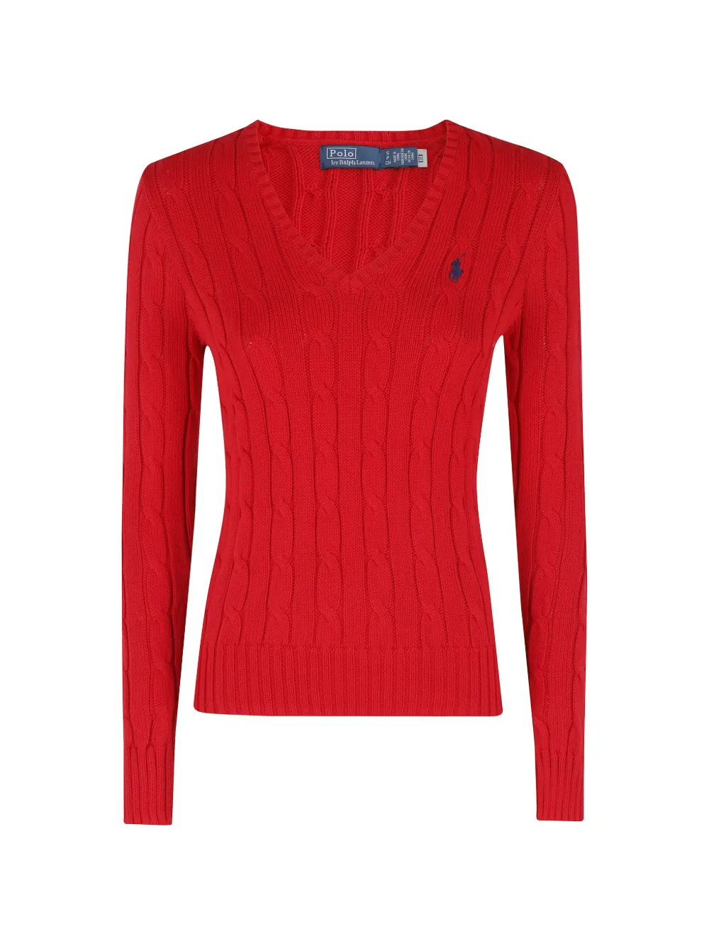 

Свитер с V-образным вырезом Polo Ralph Lauren, красный