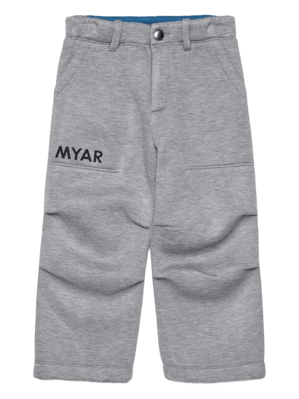 

Брюки с нашивкой-логотипом Myar, серый