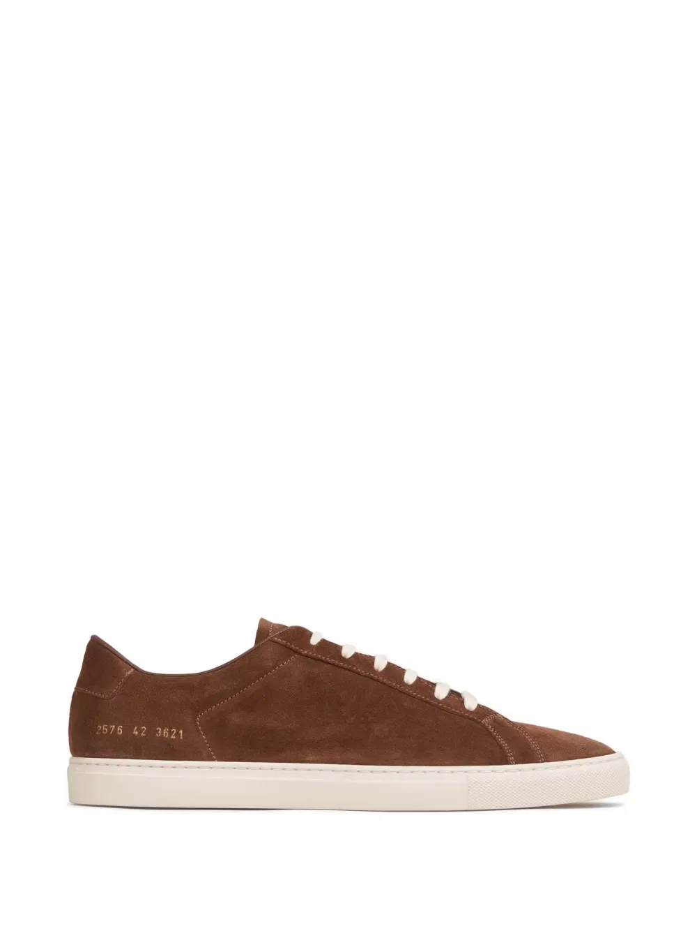 Замшевые кроссовки Achilles Common Projects, коричневый