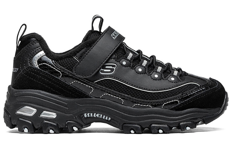 Кроссовки Skechers D"LITES Series Kids Lifestyle Shoes Kids Low-top Black, черный — фото 2