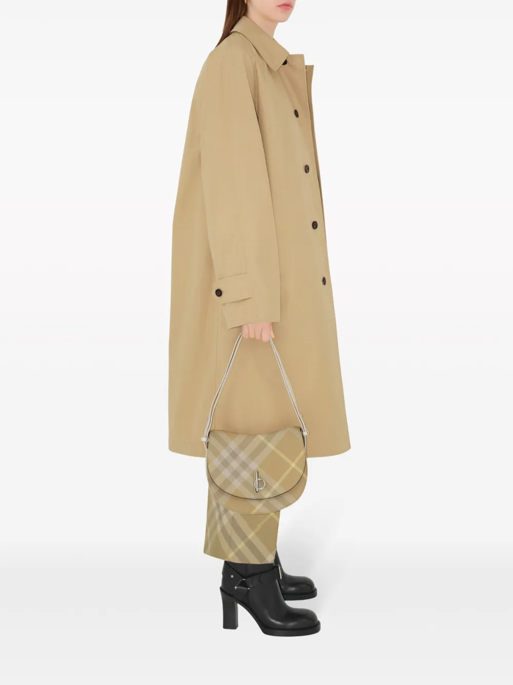 Брюки Burberry Шерстяные в клетку — фото 3