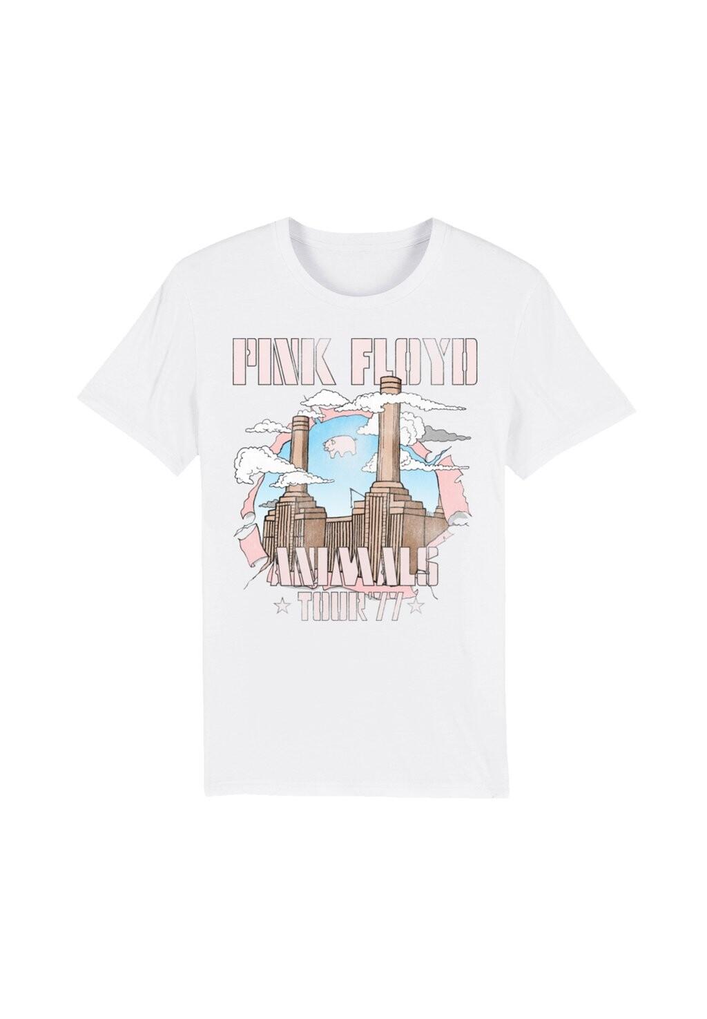 

Футболка с принтом FLOYD ANIMAL FACTORY F4NT4STIC, белый