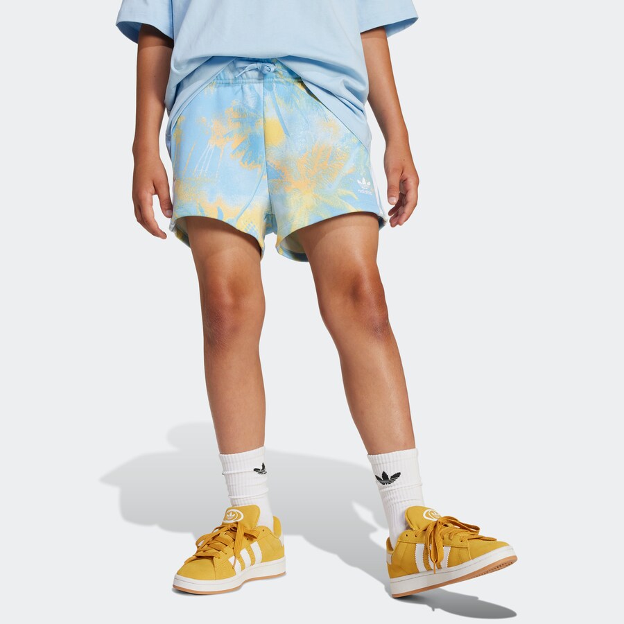Обычные брюки ADIDAS ORIGINALS, светло-синий — фото 2