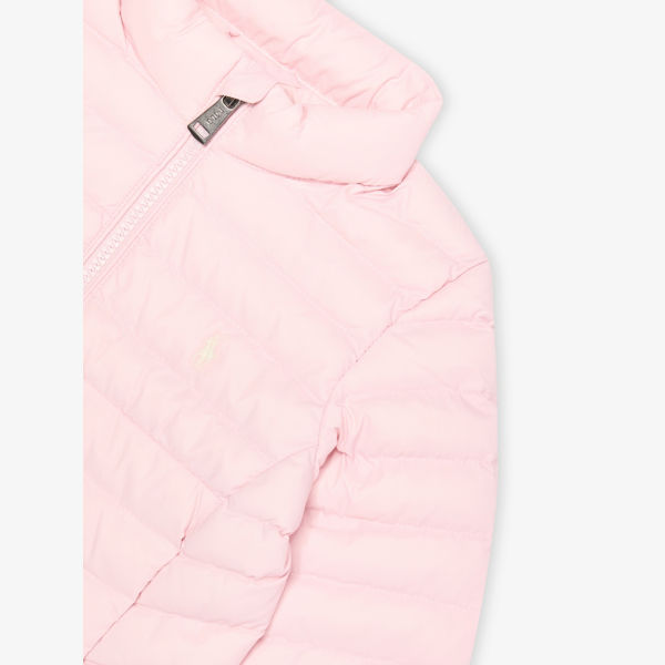 Детская утеплённая куртка Polo Ralph Lauren 2 шт, розовый — фото 2