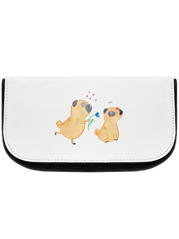 

Косметичка Mr & Mrs Panda Mops Verliebt ohne Spruch, белый