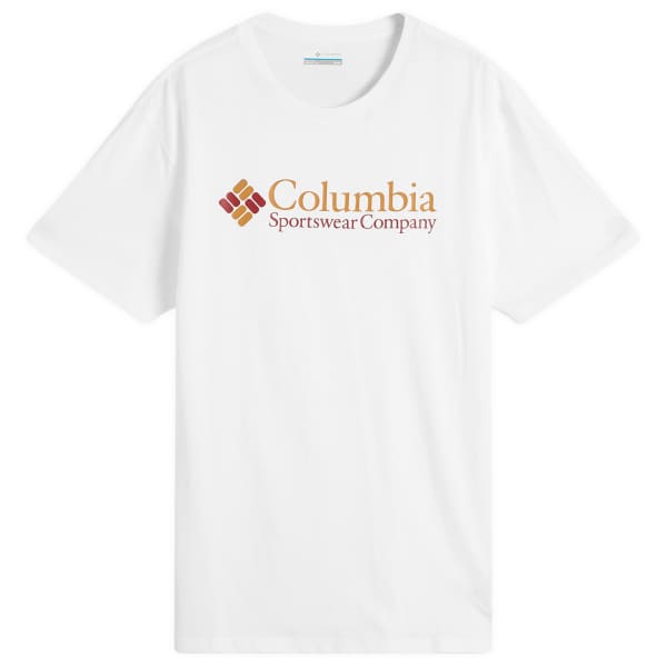 

Футболка Csc basic logo Columbia, белый