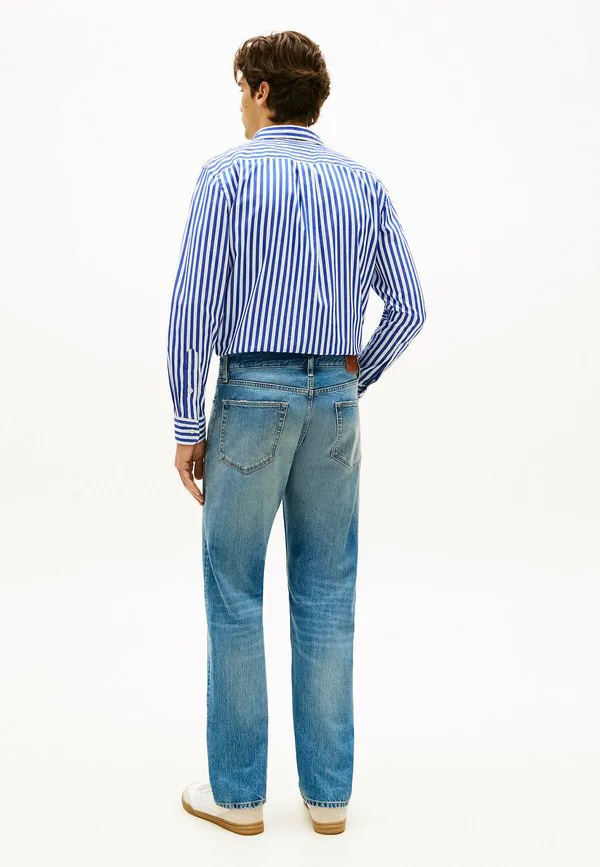 Джинсы прямого кроя dover с эффектом потертости Tommy Hilfiger, Tye Blue Selvedge — фото 3