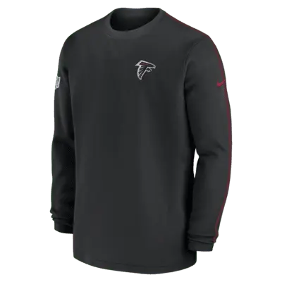 

Топ Nike Atlanta Falcons Sideline Coach Men’s NFL Long-Sleeve Top, черный