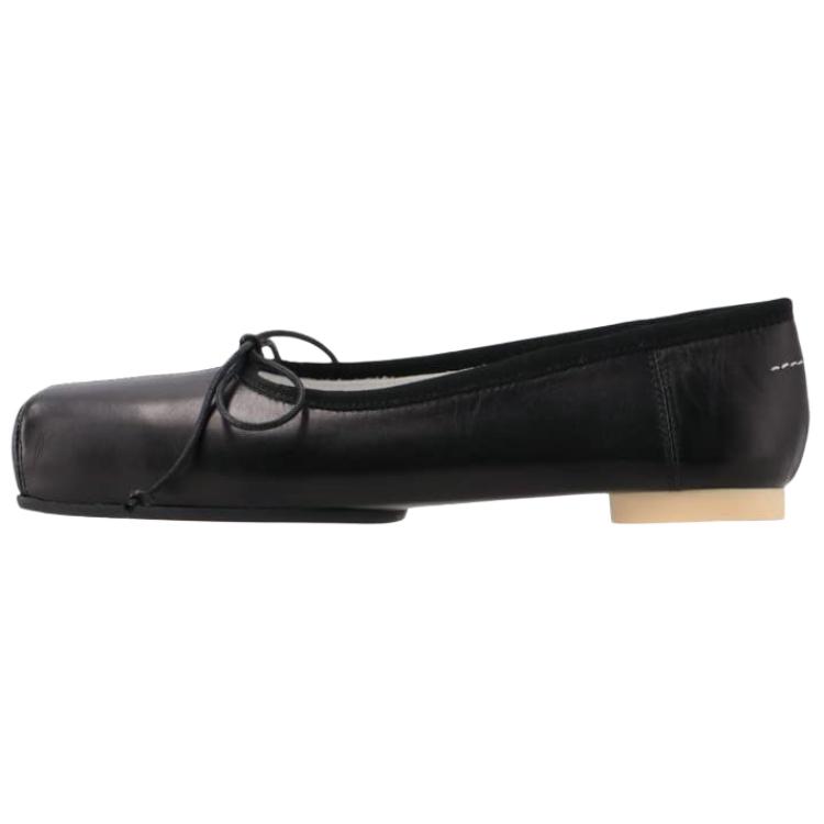 Повседневные туфли женские черные MM6 Maison Margiela