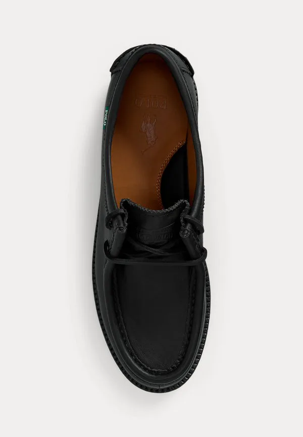 Лоферы jett с подошвой из натуральной кожи и лацканами Polo Ralph Lauren, Black — фото 4