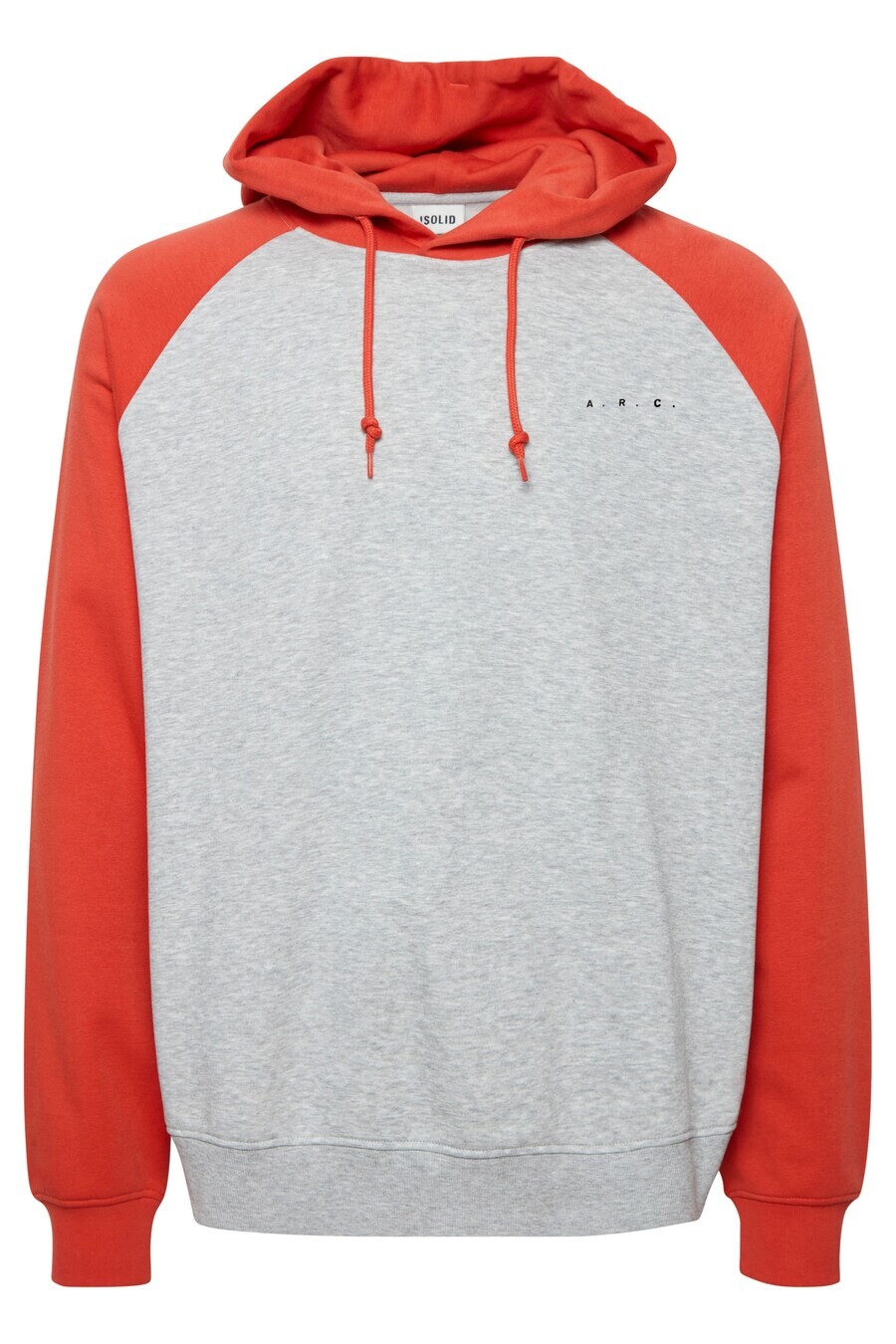 

Толстовка с капюшоном !Solid Sweatshirt Eldrid, пятнистый серый