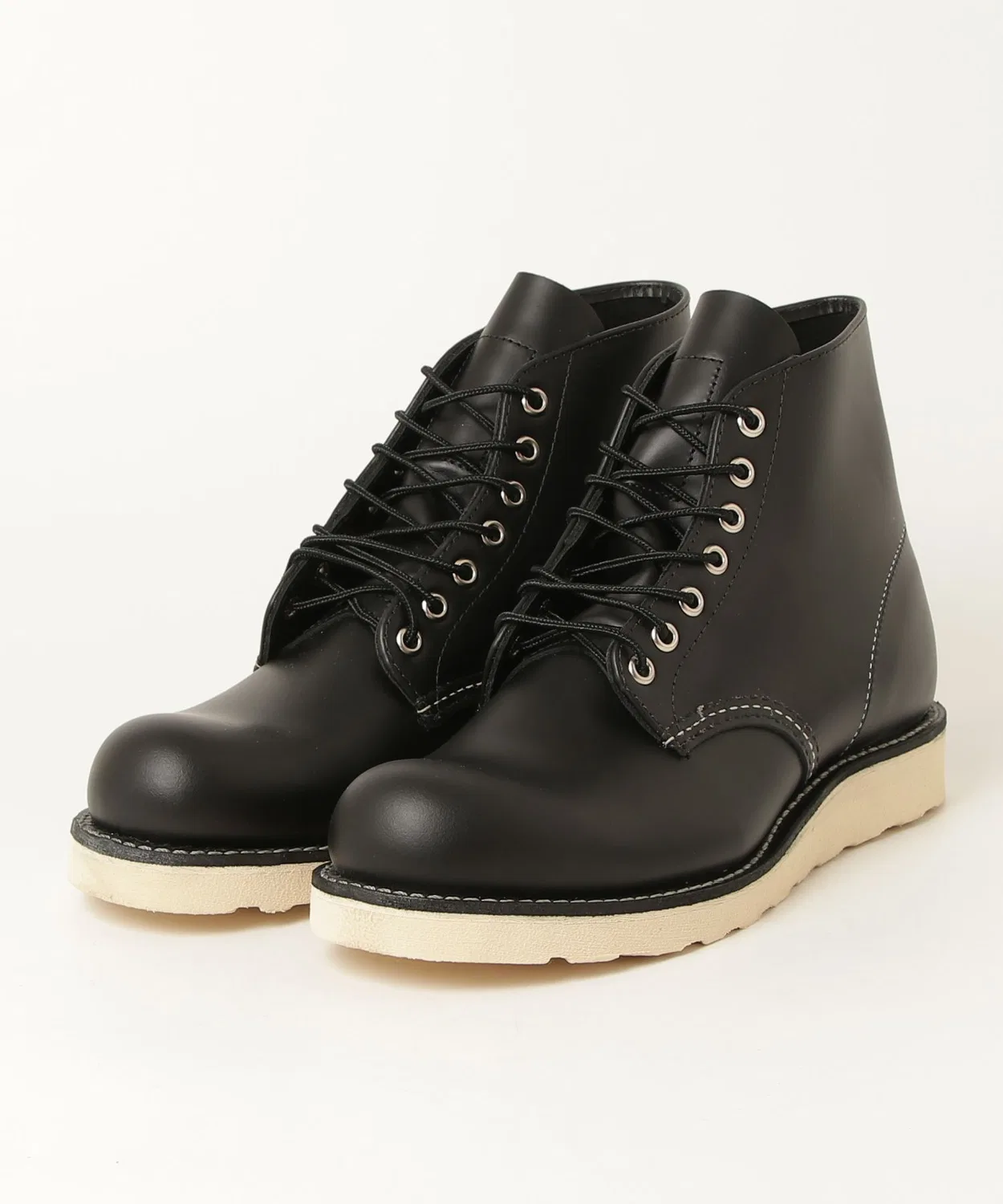 Ботинки Red Wing 6-Inch Classic Round кожаные чёрные