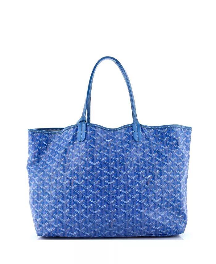 

Сумка-тоут PM Saint Louis из покрытого холста Pre-Owned Goyard, синий