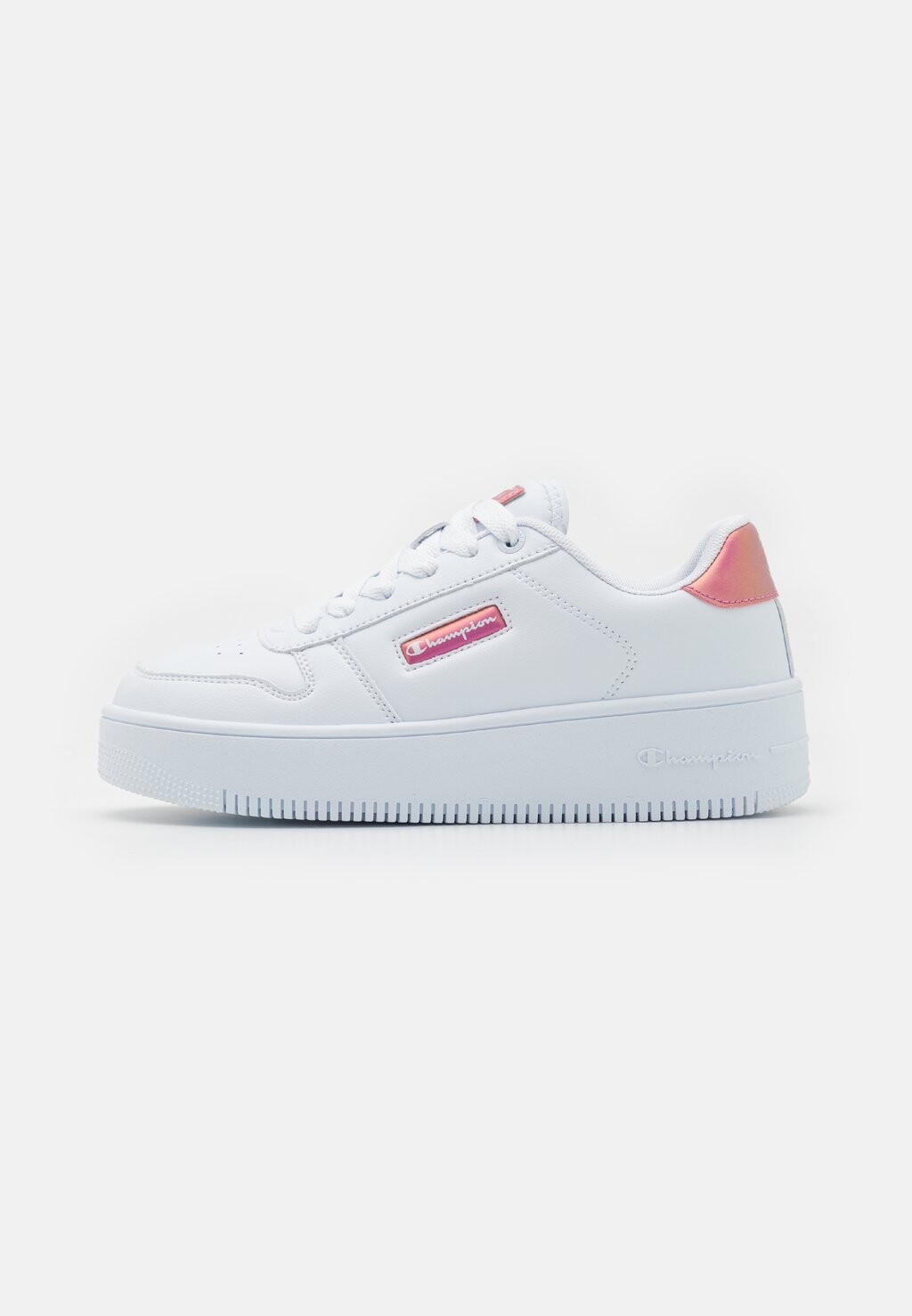 

Баскетбольные кроссовки REBOUND PLATFORM Champion, цвет white/rose gold