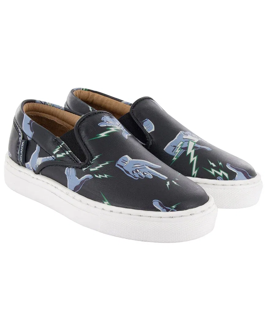 Кожаные кроссовки Atlanta Mocassin, черный