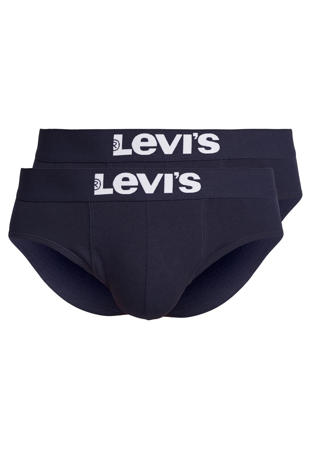 

Трусы SOLID BASIC BRIEF 2 PACK Levi's®, темно-синий