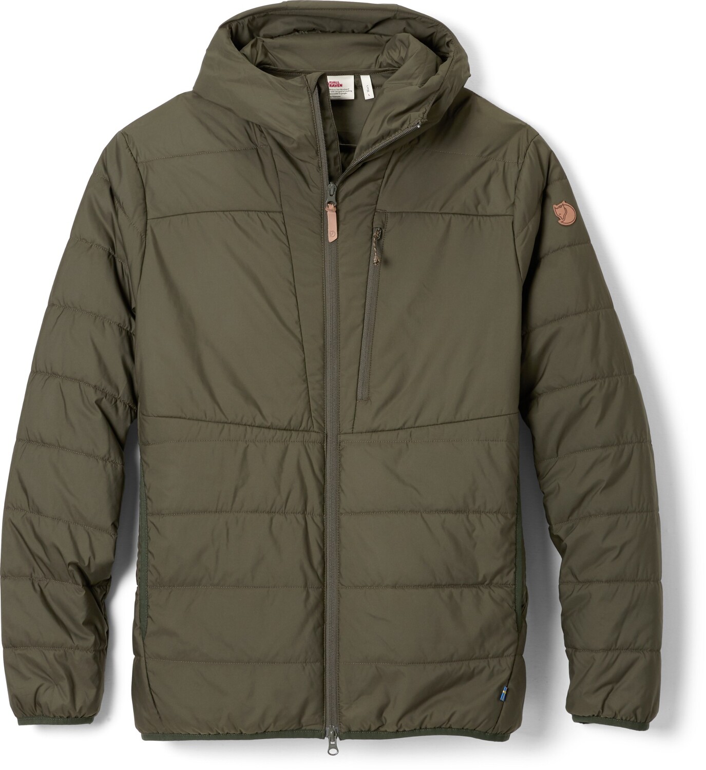 

Утепленная толстовка с подкладкой Keb — мужская Fjallraven, зеленый
