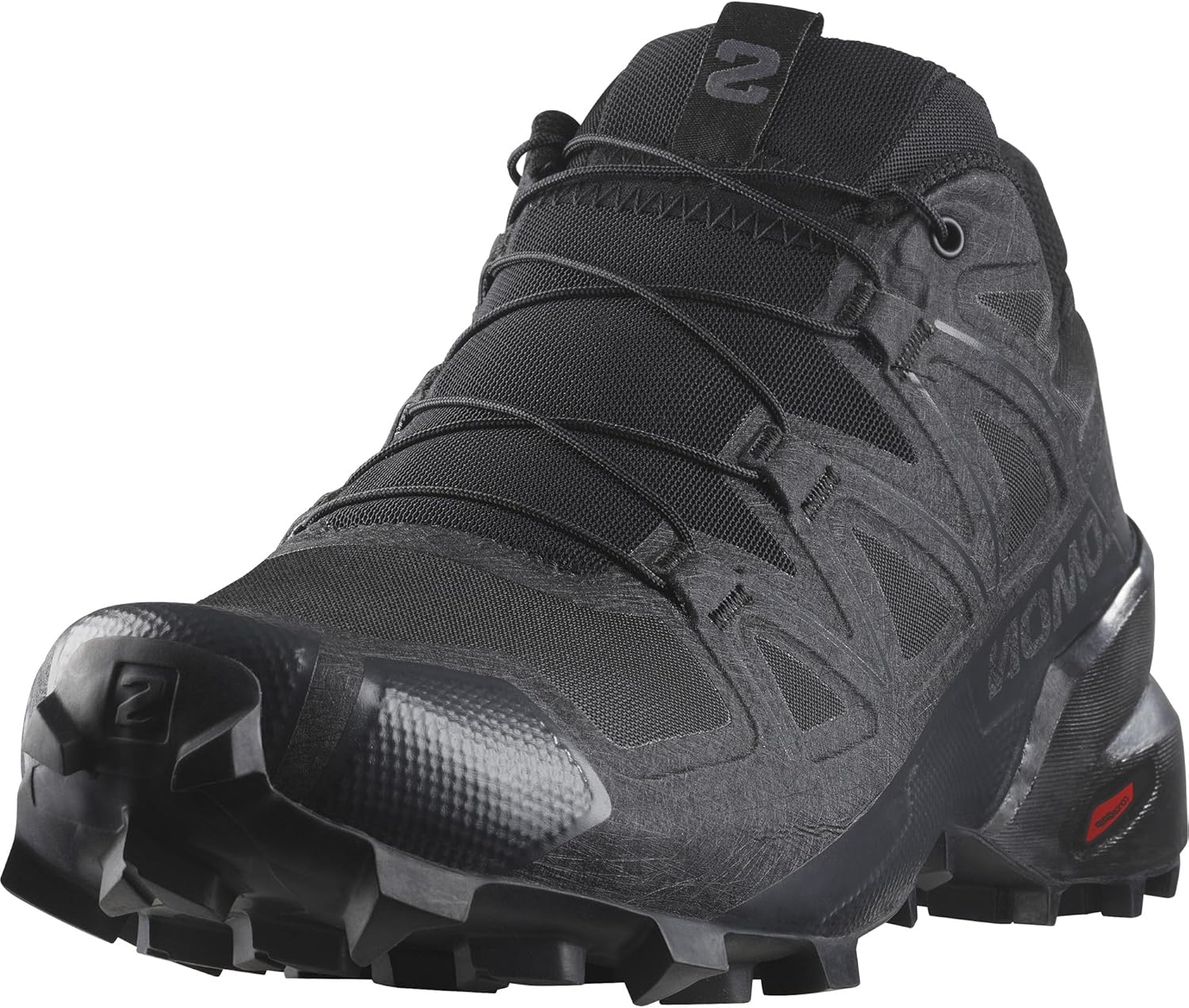 Кроссовки для трейлраннинга Salomon мужские Speedcross, Black/Black/Quiet Shade — фото 3
