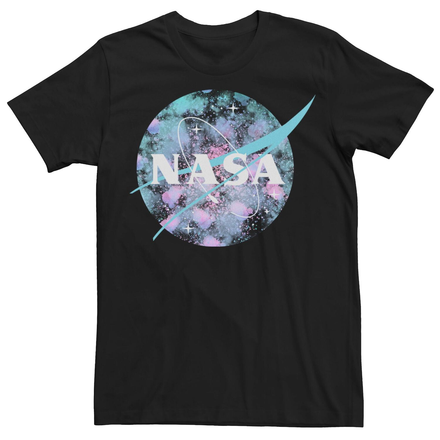 

Мужская футболка с логотипом NASA в виде брызг краски Licensed Character