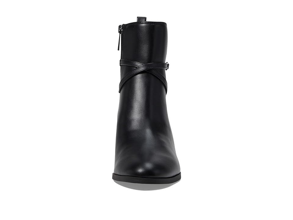 Anne Klein Maurice MAUR01F9 Женские ботильоны черные кожаные — фото 3