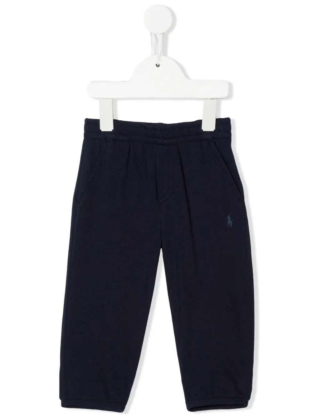 

Спортивные брюки с вышитым логотипом POLO RALPH LAUREN KIDS, синий