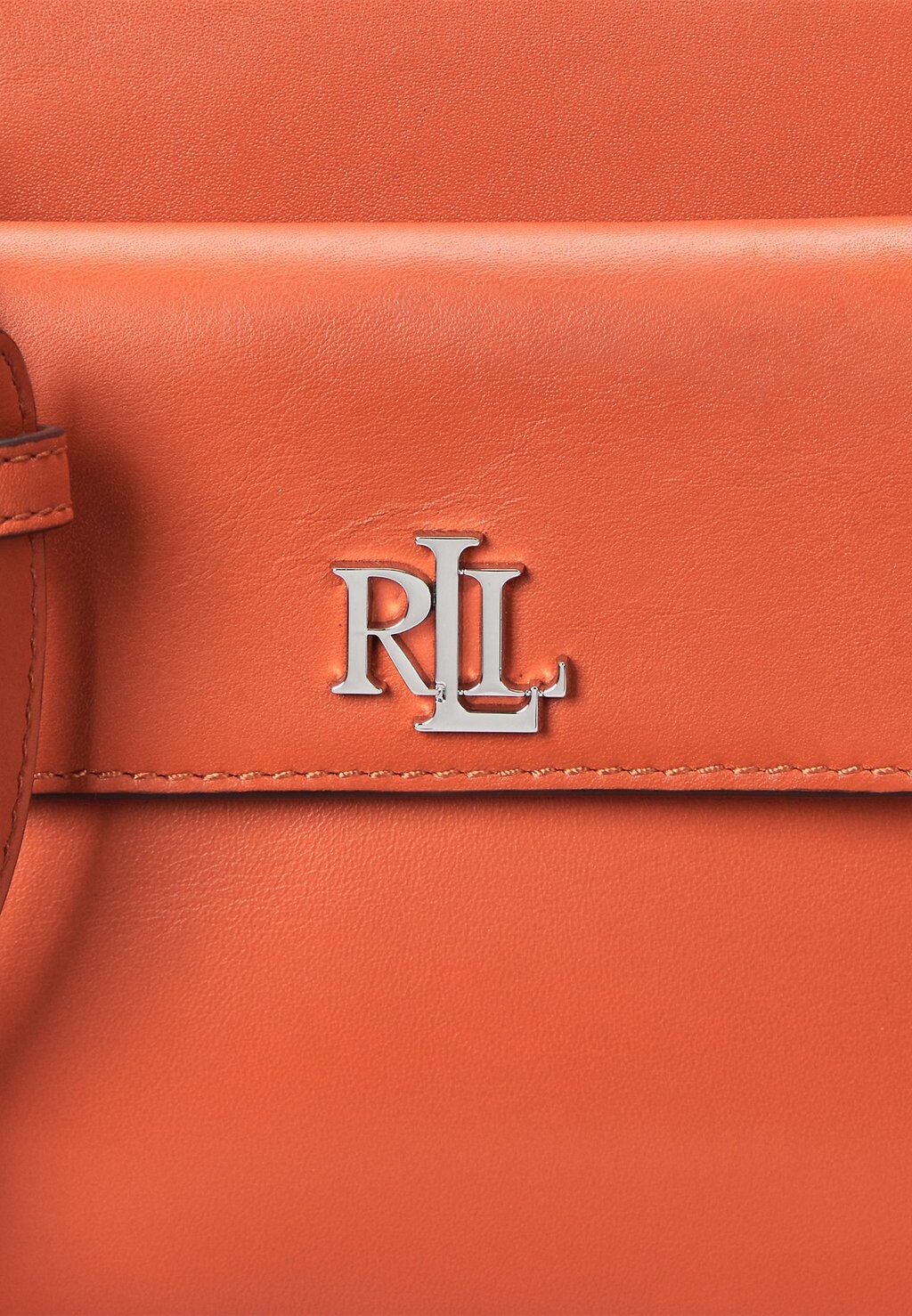 

Сумка через плечо LEATHER MEDIUM MARCY CAMERA BAG Ralph Lauren, черный