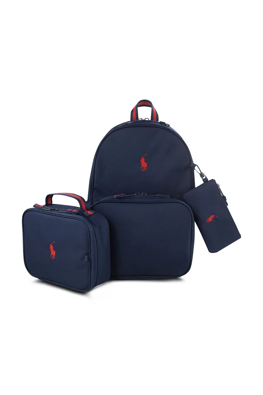 

Детский рюкзак Polo Ralph Lauren, темно-синий