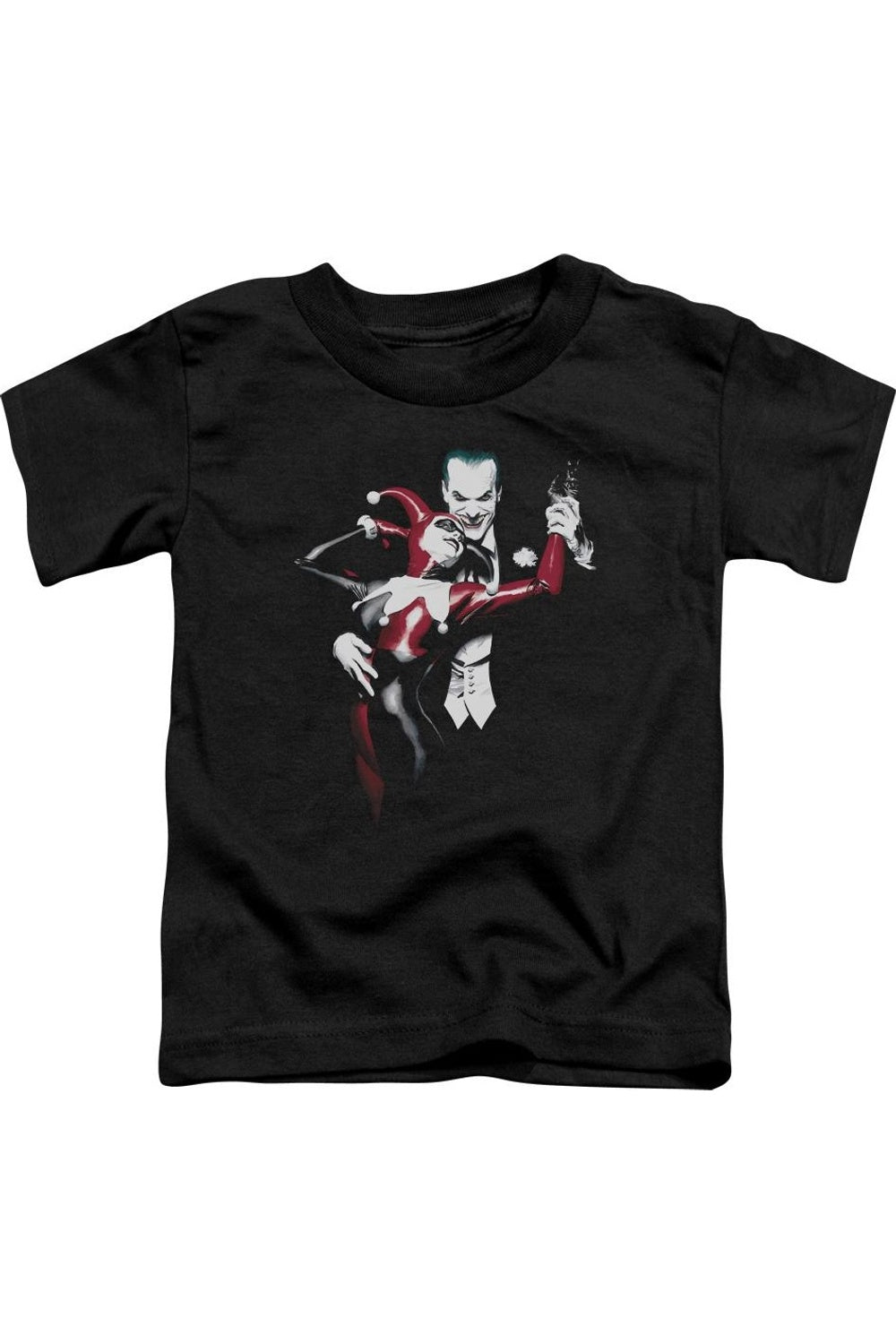 

Футболка с коротким рукавом для малышей Batman, Harley и Joker Gildan, черный
