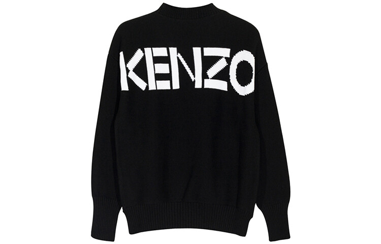 

Толстовка женская Kenzo с логотипом, черный