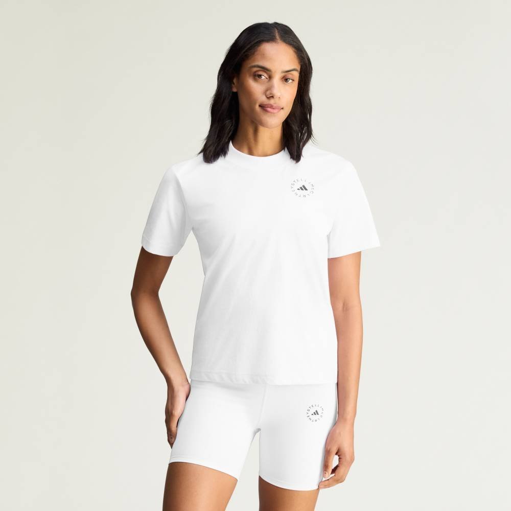 Футболка by Stella McCartney TrueCasuals Regular Sportswear Adidas, white