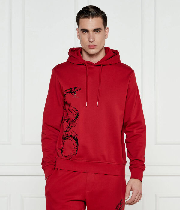 

Свитер Loose fit Armani Exchange, красный