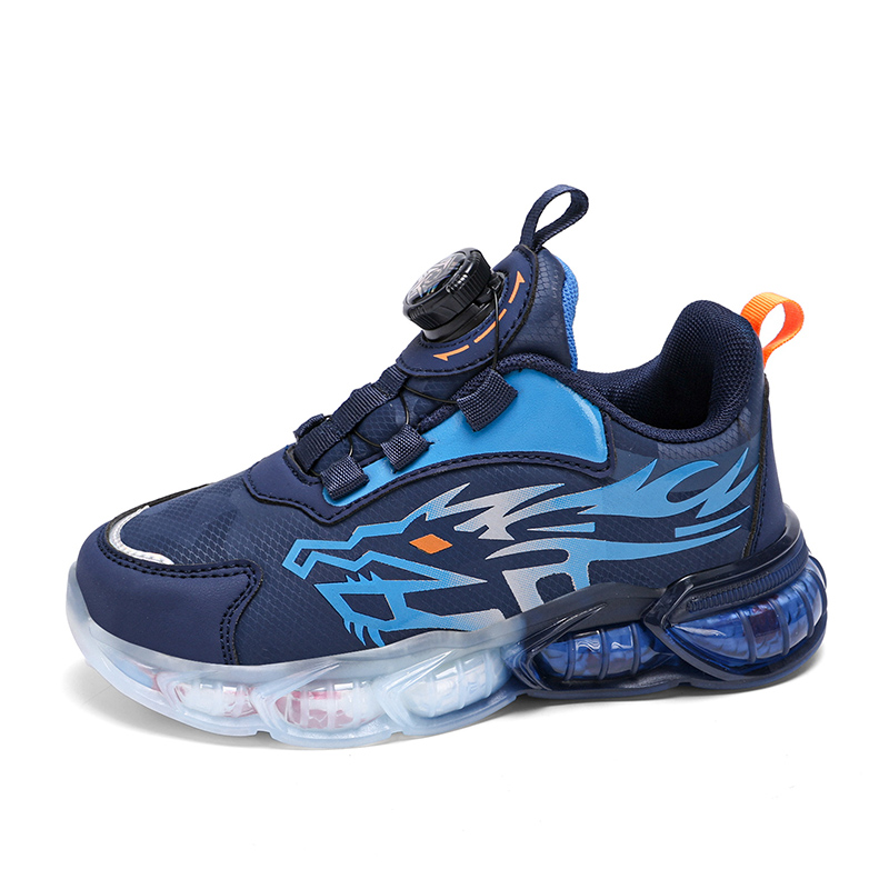 

Кроссовки для бега с противоскользящей амортизацией средней высоты для детей KUPE, синий