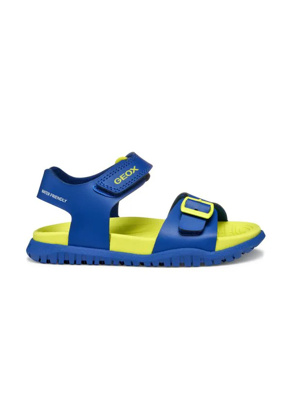 Трекинговые сандалии fusbetto Geox, Royal Fluo Yellow